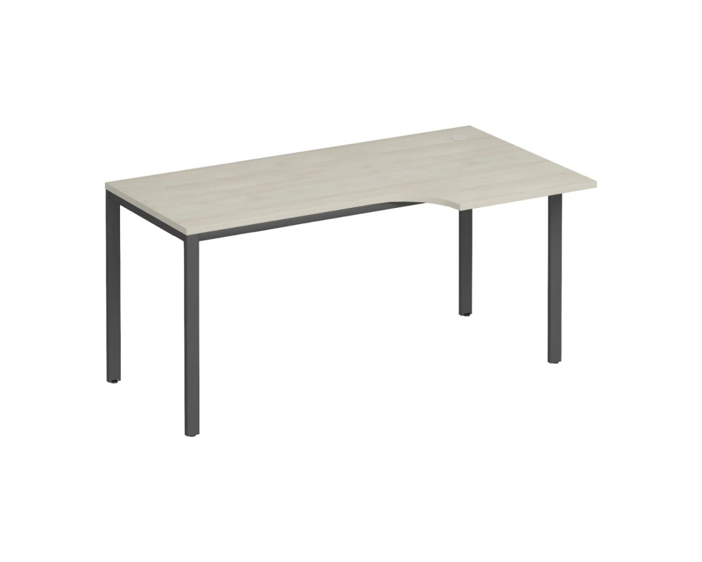 Стол эргономичный правый на металлокаркасе 120 Комфорт МП2