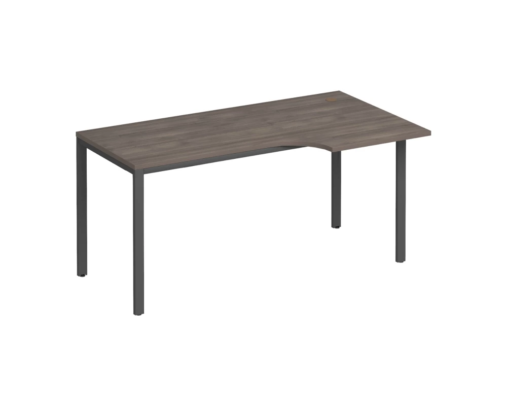 Стол эргономичный правый на металлокаркасе 120 Комфорт МП2