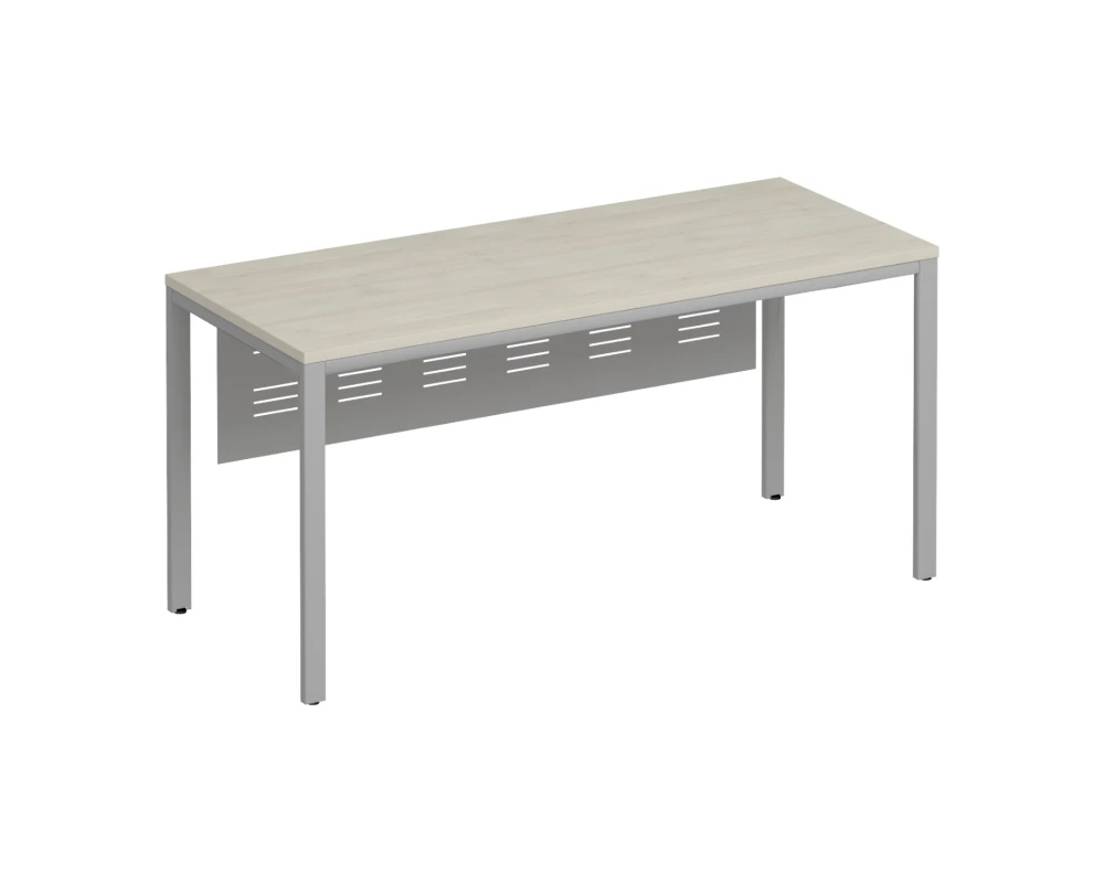 Стол письменный на металлокаркасе 120x67x75 с металлическим экраном Комфорт МП2