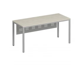 Стол письменный на металлокаркасе 120x67x75 с металлическим экраном Комфорт МП2 images