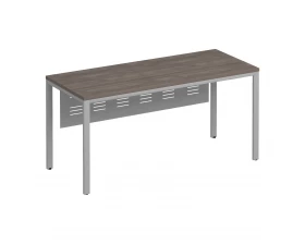 Стол письменный на металлокаркасе 120x67x75 с металлическим экраном Комфорт МП2 images