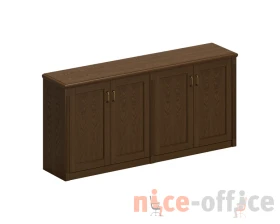 Шкаф для документов низкий закрытый 197,2x42,8x91,2 Perseo images