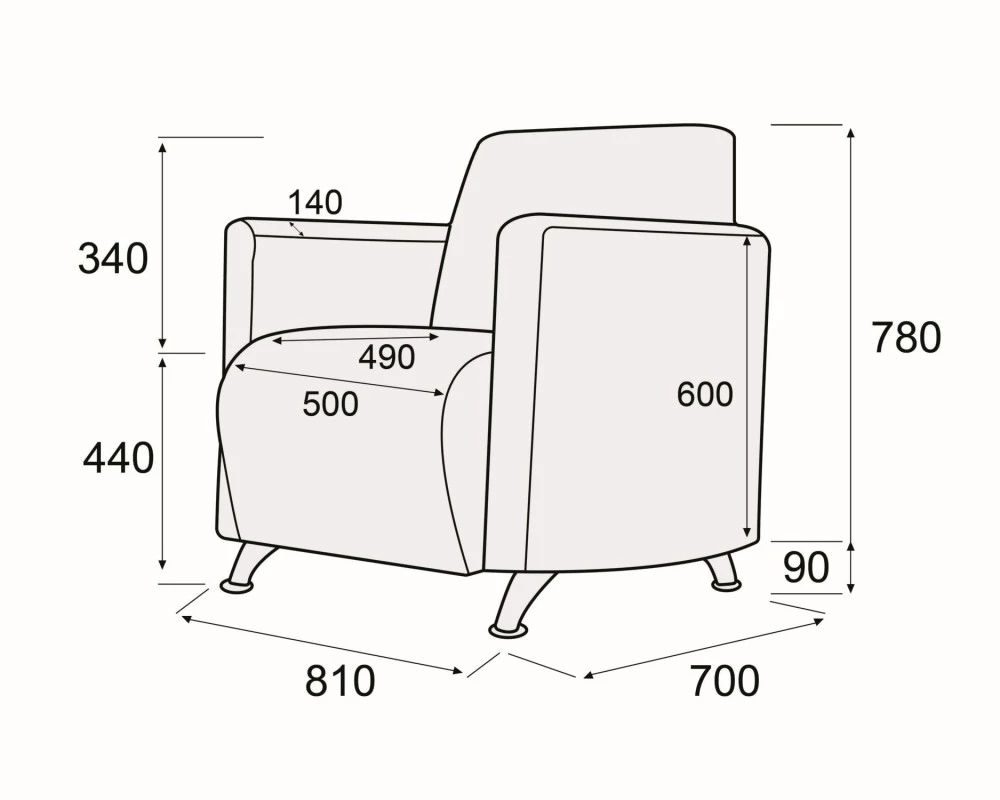 Кресло Брикс