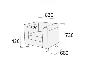 Кресло Домино images