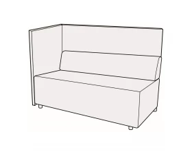 Модуль 2-х мест. с левым подл-комкупе Гамма купе images