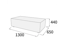 Пуф 2-х местный Гамма images