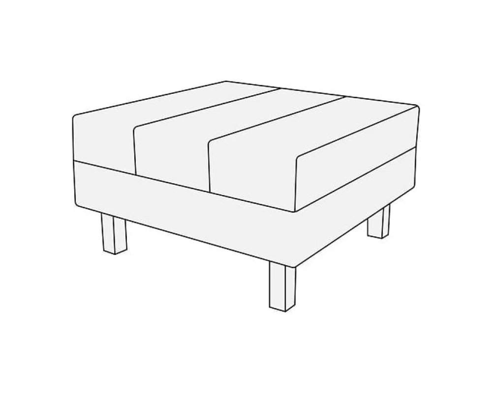 Банкетка 1-х мест. большая Лима