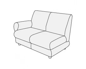 Модуль 2-х мест. с лев./прав. подл-ком Матрикс images