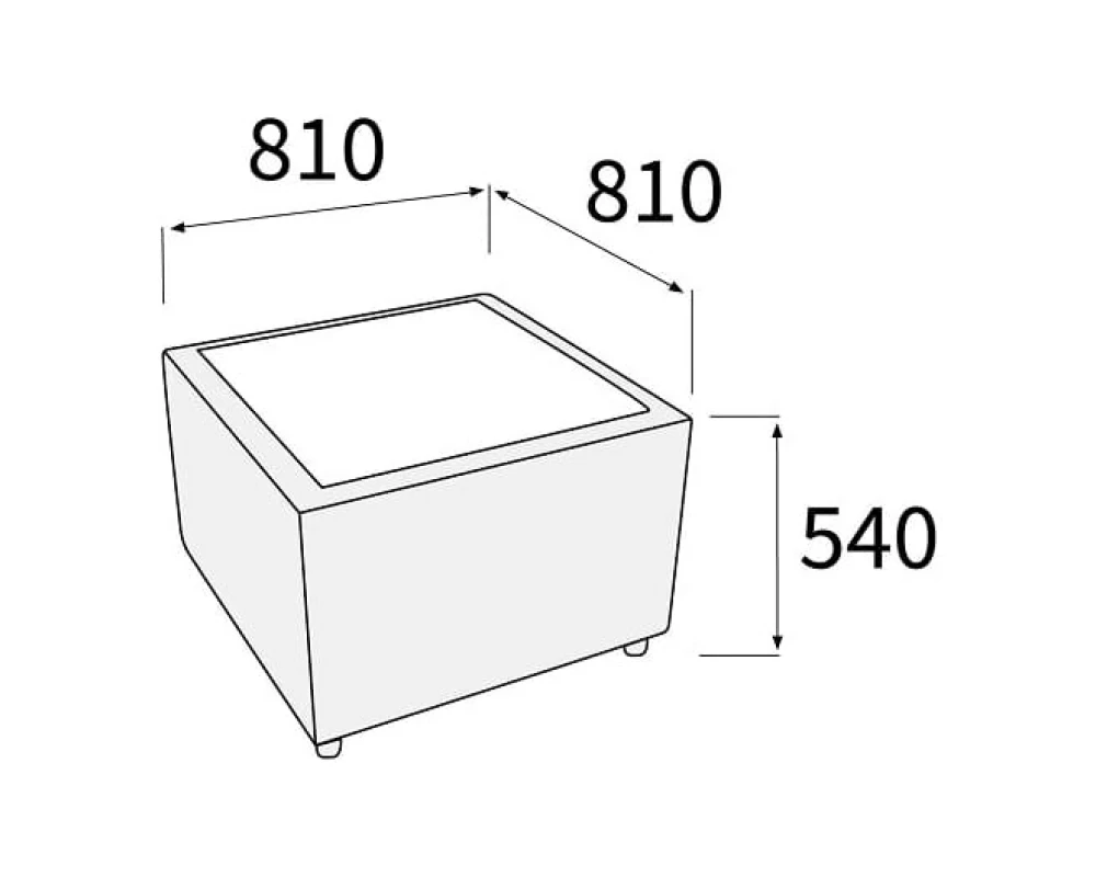 Столик угловой Матрикс