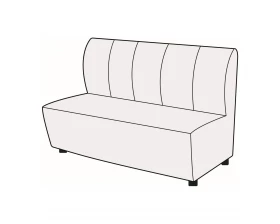 Модуль 3-х местный без подлокотников Мемфис images