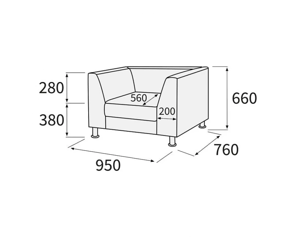 Кресло Омега-люкс
