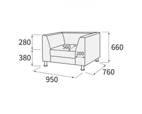 Кресло Омега-люкс images