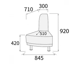 Модуль угловой 45 внешний Снейк images