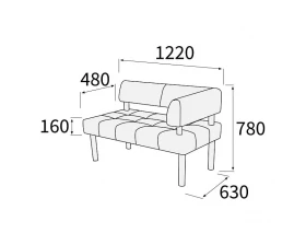 Модуль 2-х мест. с лев./прав. подл-ком Спринт images