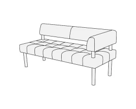 Модуль 3-х мест. с лев./прав. подл-ком Спринт images