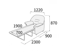 Кресло с механизмом Премьер images