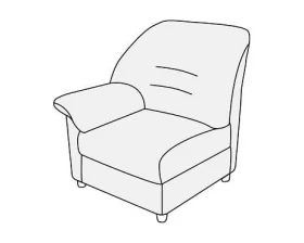 Модуль 1-но мест. с лев./прав. подл-ком Премьер images