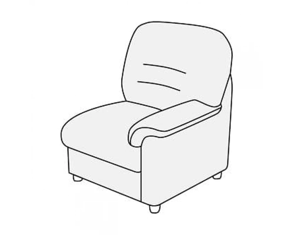 Модуль 1-но мест. с лев./прав. подл-ком Премьер