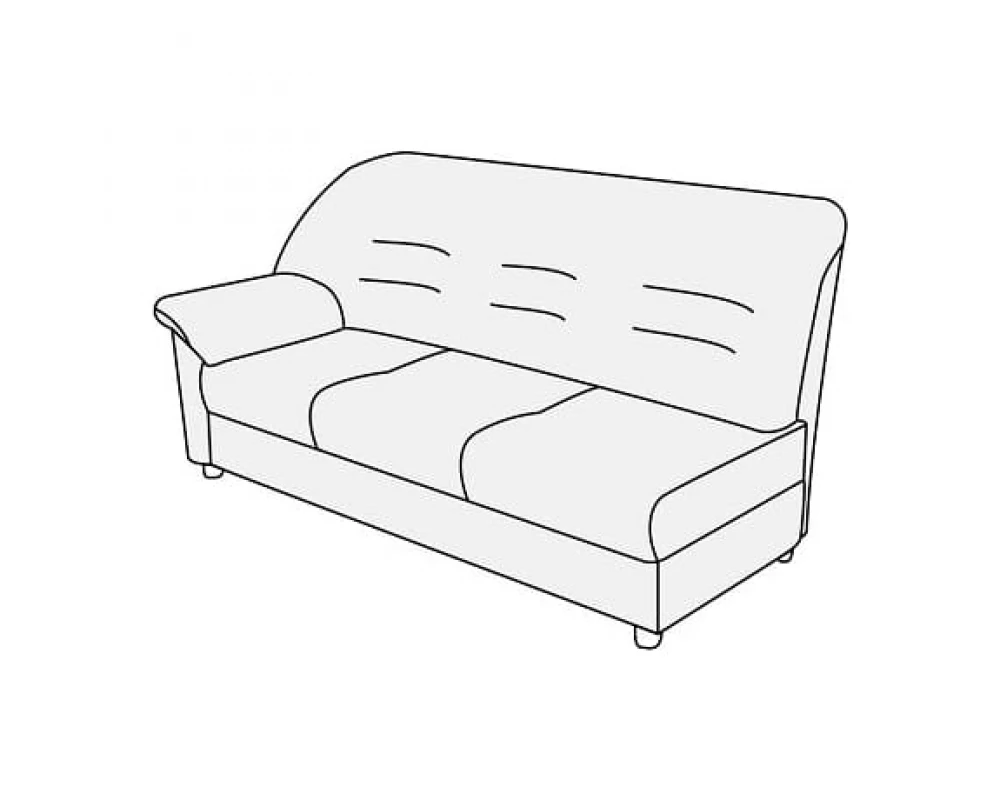 Модуль 3-х мест. с лев./прав. подл-ком Премьер