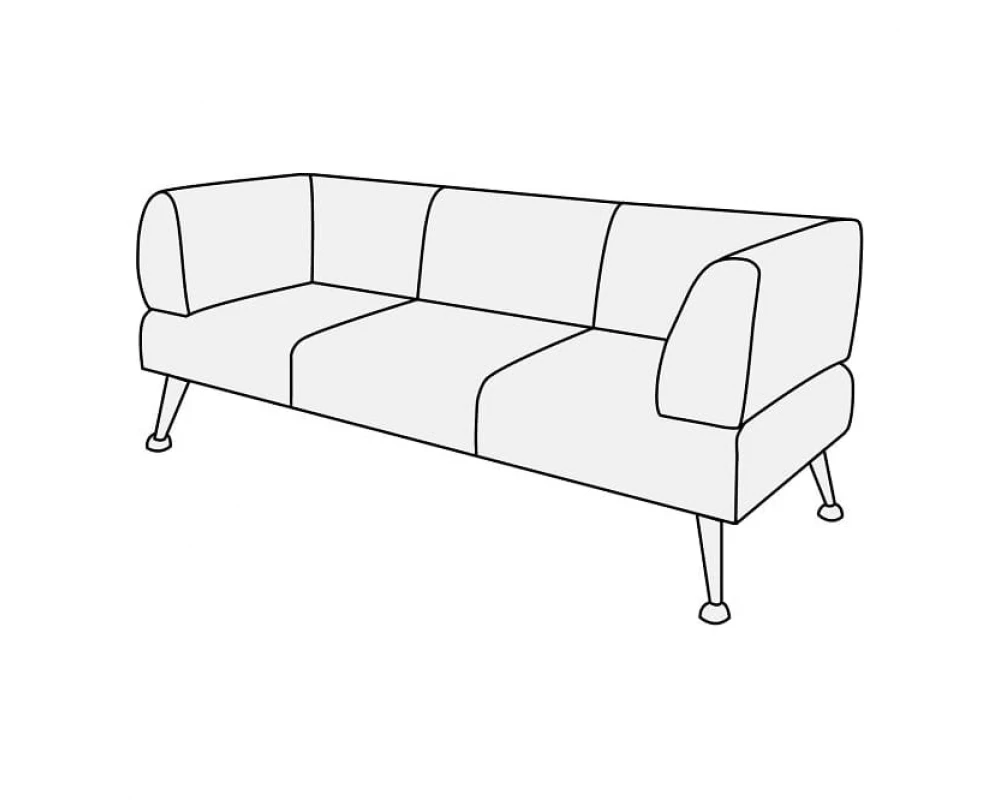 Диван 3-х местный Вейт