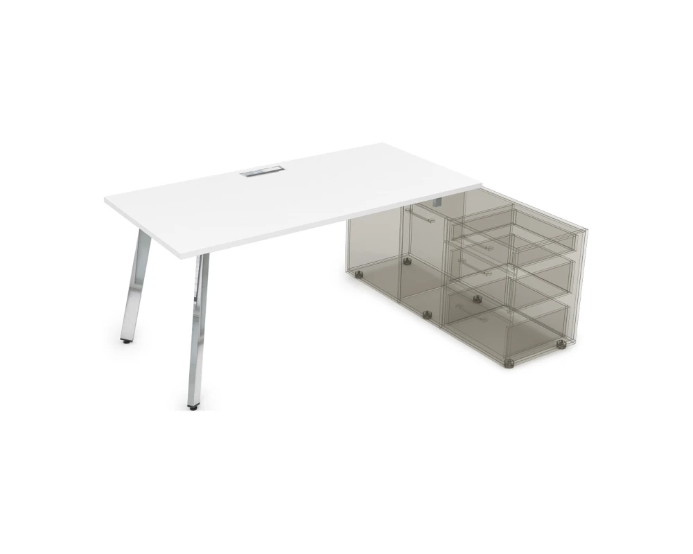 Стол с тумбой опорной (1400x700x750) АРРЕДО / ARREDO