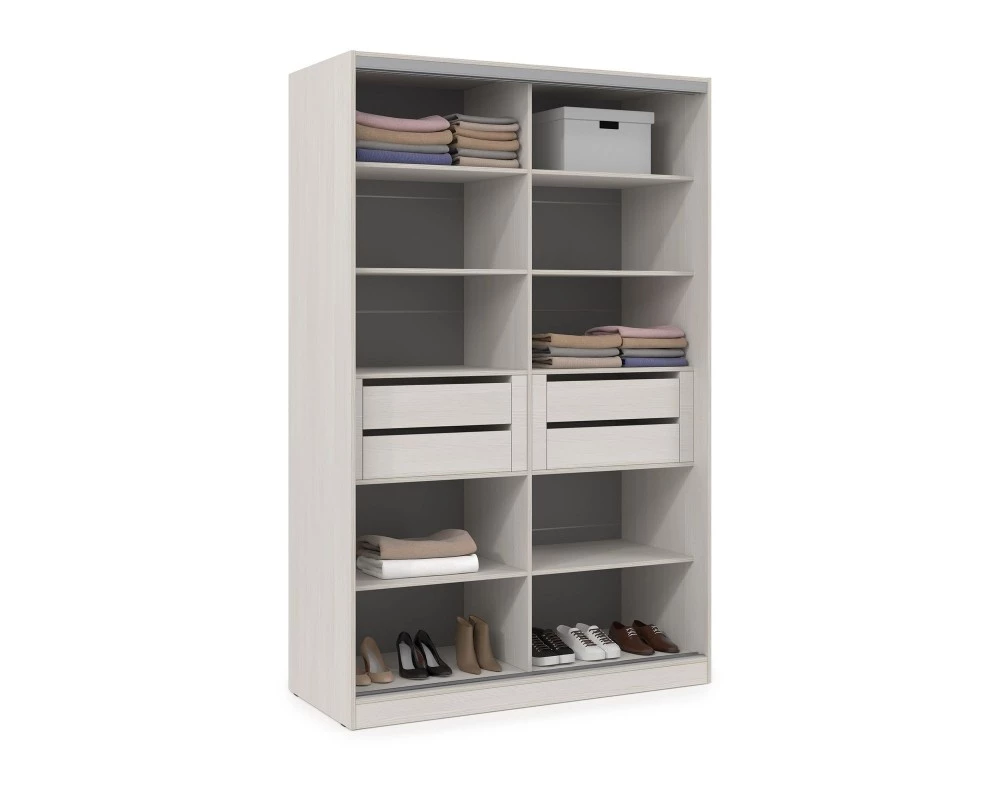 Шкаф-купе 2-дверный (1204*600*2201) ШКДД.12.10 Comfort