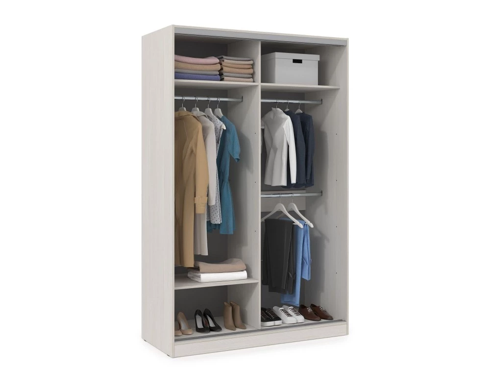 Шкаф-купе 2-дверный (1204*600*2201) ШКДД.12.2 Comfort