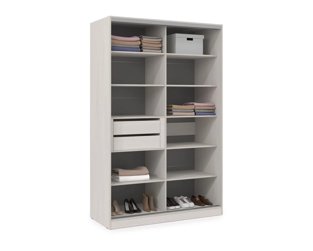 Шкаф-купе 2-дверный (1204*600*2201) ШКДД.12.9 Comfort