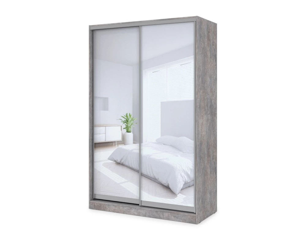 Шкаф-купе 2-дверный (1204*600*2201) ШКЗЗ.12.1 Comfort