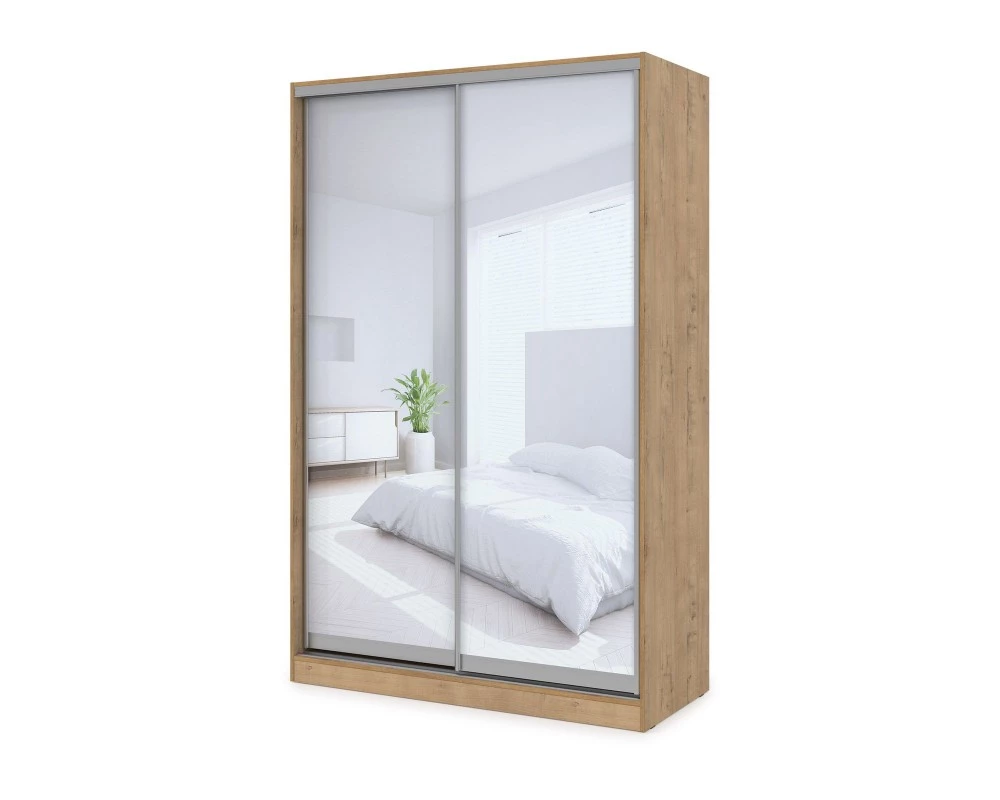 Шкаф-купе 2-дверный (1204*600*2201) ШКЗЗ.12.1 Comfort