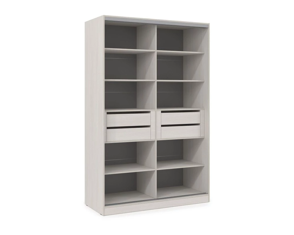 Шкаф-купе 2-дверный (1404*600*2201) ШКДД.14.10 Comfort