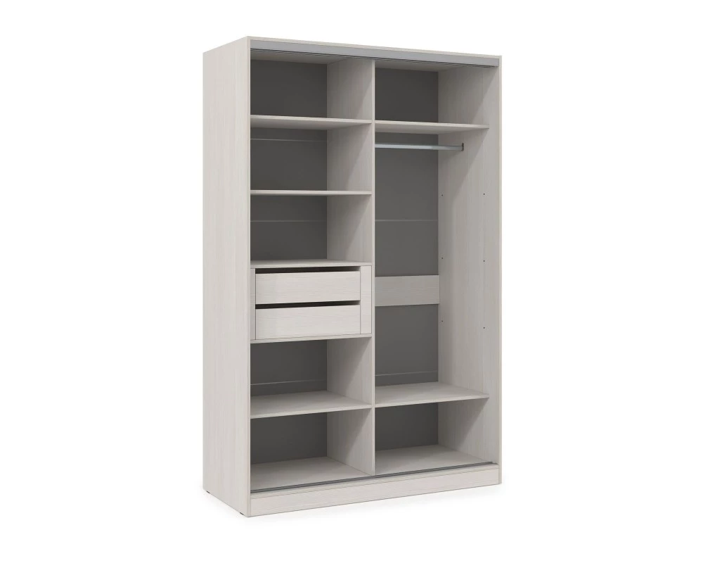 Шкаф-купе 2-дверный (1404*600*2201) ШКДД.14.5 Comfort