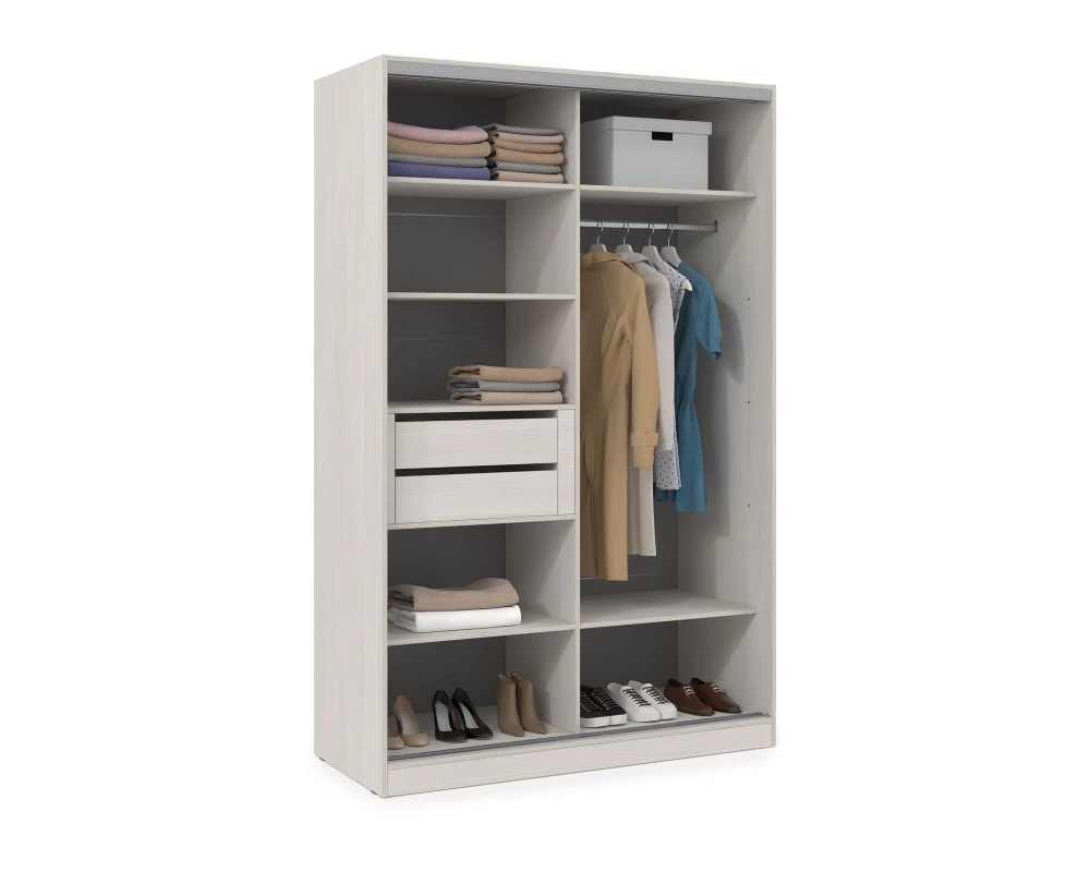 Шкаф-купе 2-дверный (1404*600*2201) ШКДД.14.5 Comfort