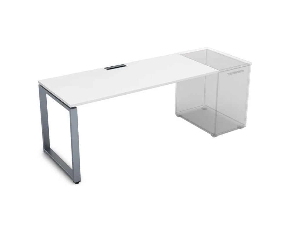 Стол рабочий прямолинейный, приставной (1600*800*750) СДТ-О.984 Gloss