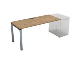 Стол рабочий прямолинейный, приставной (1400*700*750) СДТ-П.979 Gloss images