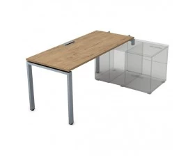 Стол системы БЕНЧ линейный три опоры, начальный (1600*800*750) СТН-П.984 Gloss images