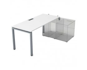 Стол системы БЕНЧ линейный три опоры, начальный (1600*800*750) СТН-П.984 Gloss images