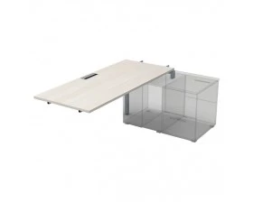 Стол системы БЕНЧ линейный три опоры, средний (1600*800*750) СТС.984 Gloss images