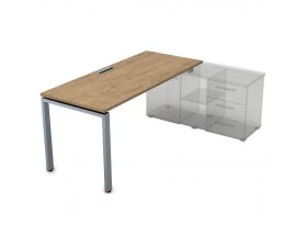 Стол рабочий прямолинейный для крепления на тумбу (1400*800*750) СП-П.989 Gloss images