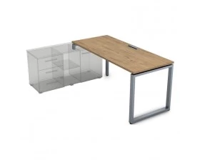 Стол рабочий прямолинейный, три опоры - левый (1400*700*750) СТЛ-О.979 Gloss images