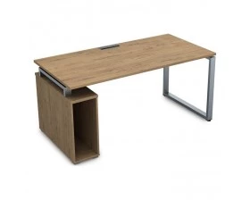Стол с тумбой под системный блок (1600*800*750) ССБ-О.984 Gloss images