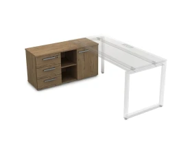 Тумба с 3-мя ящиками и дверкой (1200*450*620) 9Т.006 GLOSS images