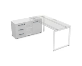 Тумба с 3-мя ящиками и дверкой (1200*450*620) 9Т.006 GLOSS images