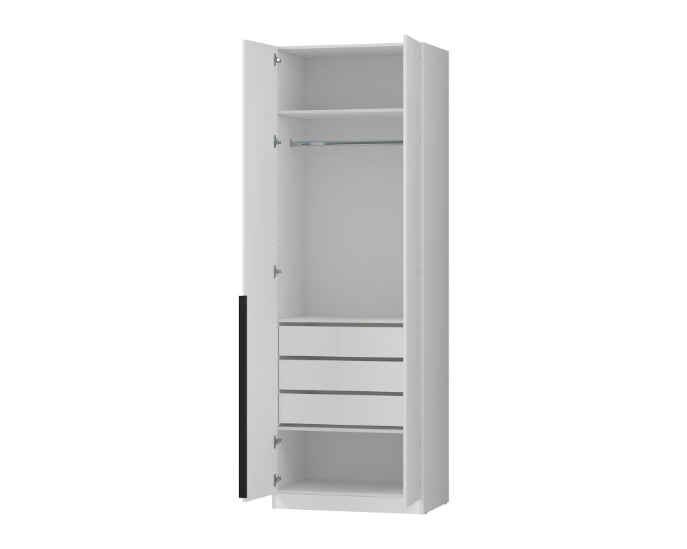 Шкаф для одежды с ящиками Тауэр 800x548x2361 ALSAV ХОУМ / HOME