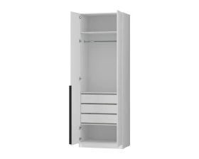 Шкаф для одежды с ящиками Тауэр 800x548x2361 ALSAV ХОУМ / HOME images