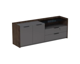 Тумба опорная, двусоставная (УНИВЕРСАЛЬНАЯ: ПРАВАЯ/ЛЕВАЯ) (1768x460x670) МАГНЕТИК / MAGNETIC images