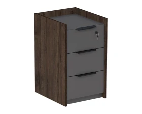 Тумба подкатная, с ящ (метаб), с код замком 400x460x670 МАГНЕТИК / MAGNETIC images