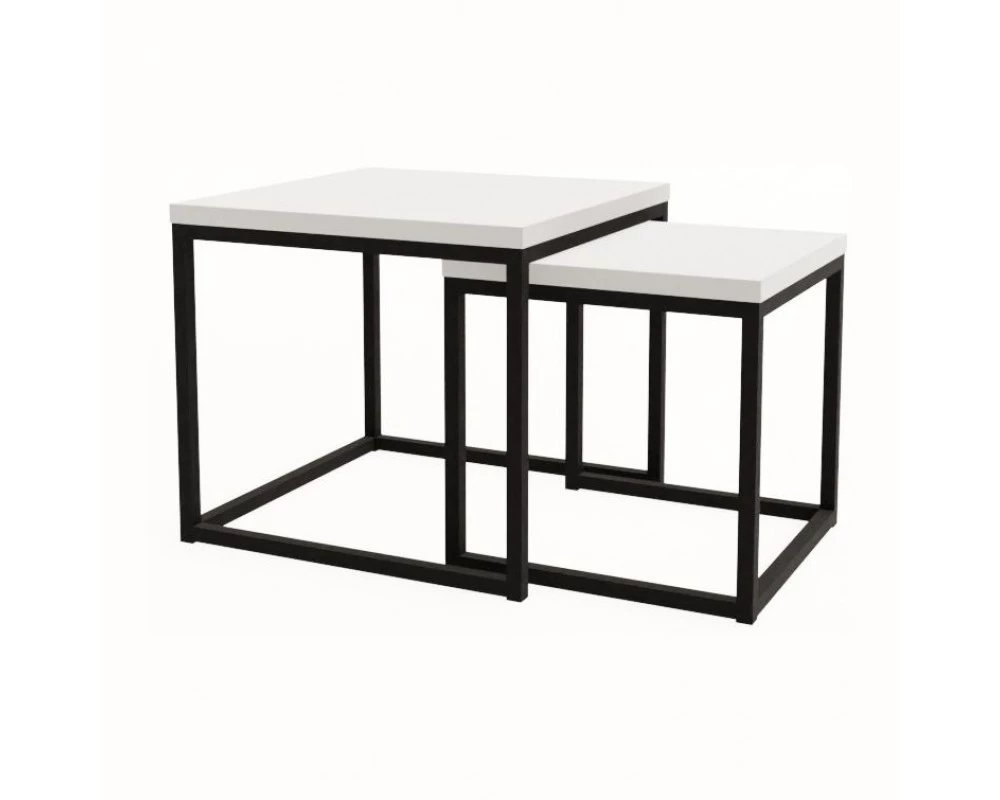 Комплект журнальных столов SET LOGIC (900x900x450)