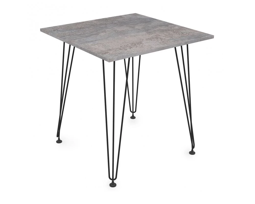 Стол обеденный квадратный ELEGANT (700x700x731)