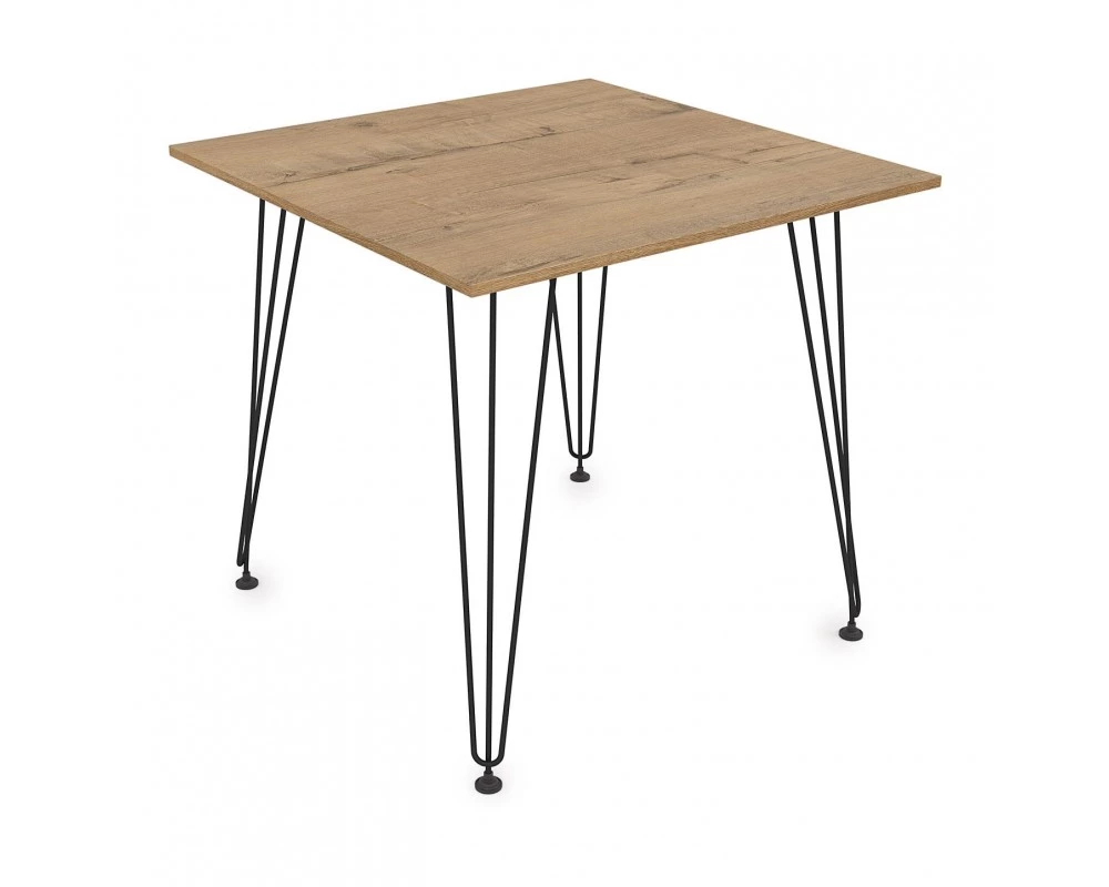 Стол обеденный квадратный ELEGANT (800x800x731)